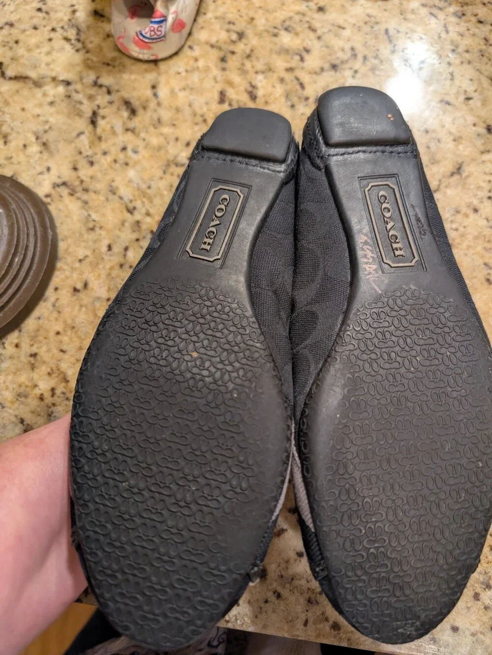 Coach Josie Jacquard Vintage Ballerina Flats Sz 10